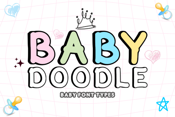 Babydoddle Regular: A Playful Display Font for Digital Projects