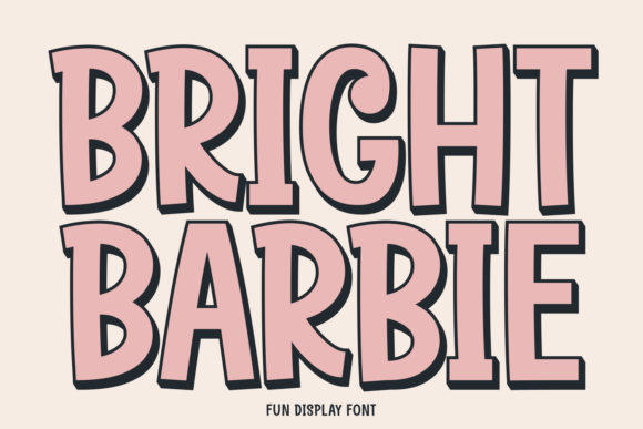 Bright Barbie Font Review