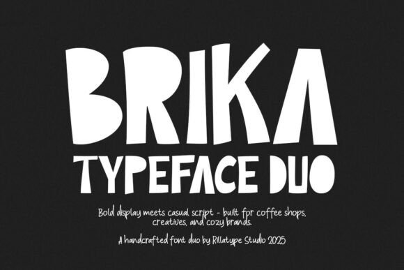 Brika: A Display Font for Creative Web Design