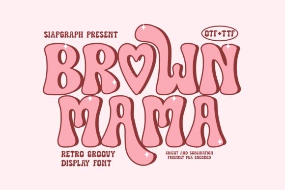Brown Mama: A Bold Display Font for Editorial Design