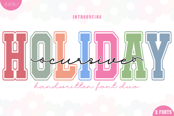 Holiday Cursive: A Handwritten Script Font for Elegant Branding Projects