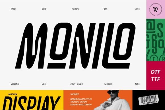 Monilo Font for Bold Design