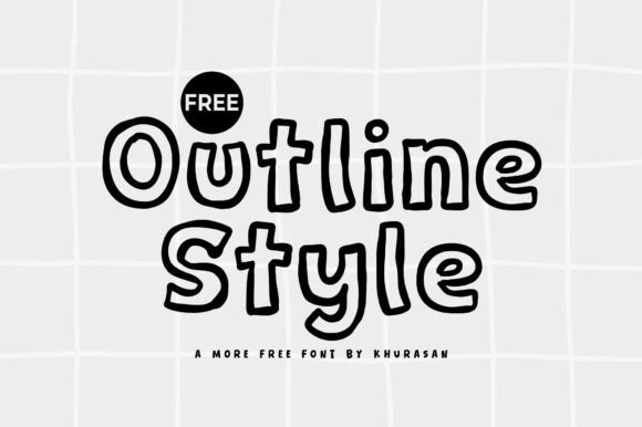 Outline Style for Thoughtful Editorial Design