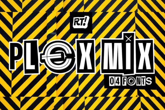 Plex Mix: A Bold Display Font for Creative Projects