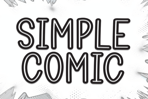 Simple Comic: Handwritten Display Font for Engaging Social Campaigns