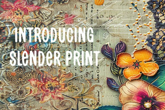 Slender Print Font Review