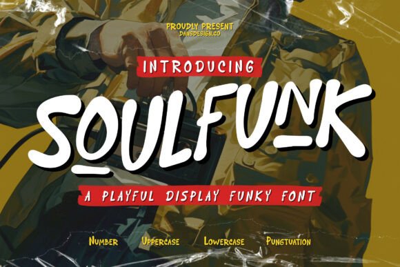 Soulfunk Funky Font for Bold Campaigns
