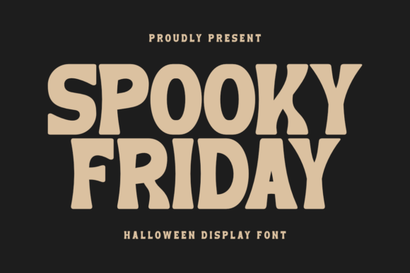 Spooky Friday: Bold Display Font for Campaign Creators