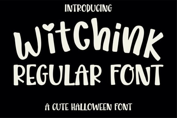 Witchink Font for Halloween Branding